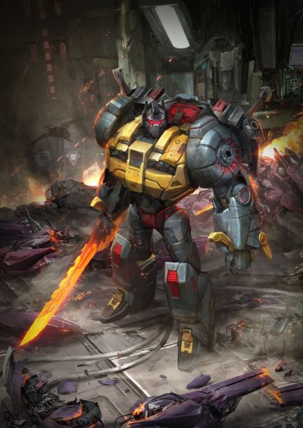 Transformers Fall of Cybertron Гримлок