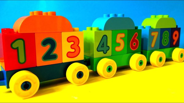 LEGO number Train