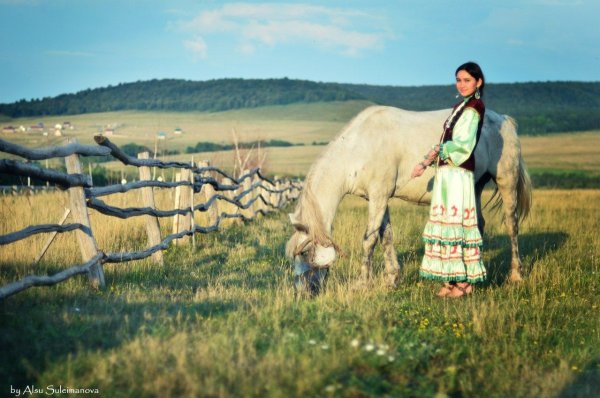 Башкиры Башкортостан и лошади