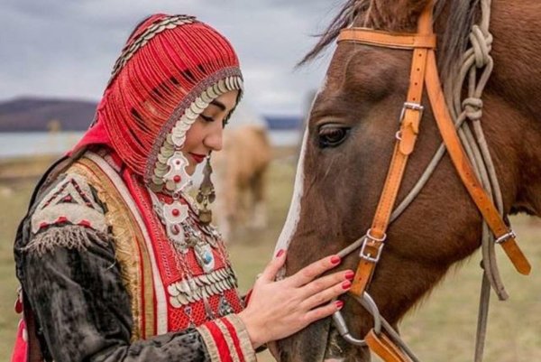 Башкирская девочка