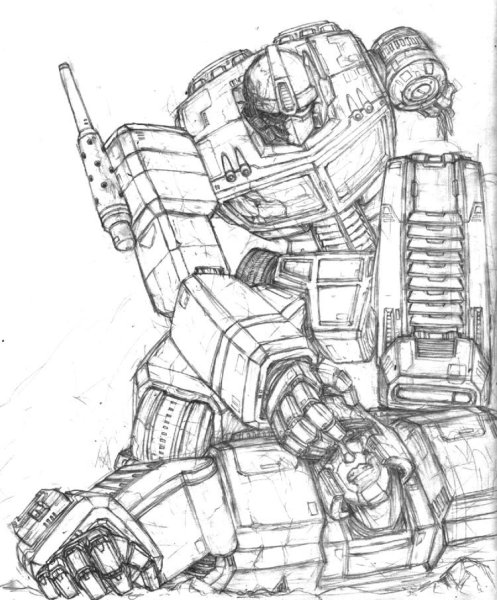 Мегатрон g1 карандаш