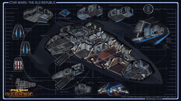 X-70b Фантом SWTOR корабль