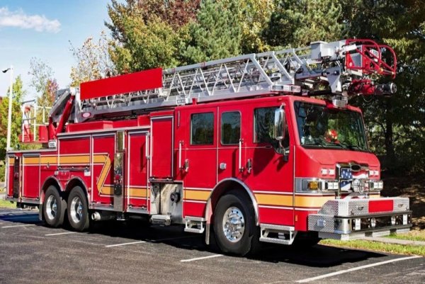Машина "Fire Truck" пожарная, 49450