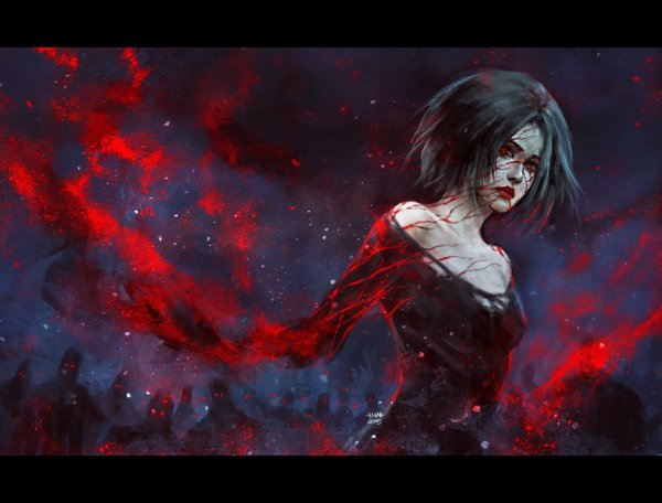 Черная колдунья аниме NANFE