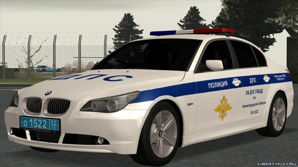 BMW 530 полиция ГТА Сан