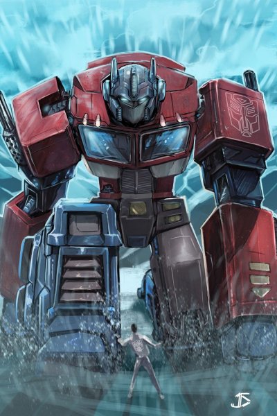 Оптимус Прайм g1 арт