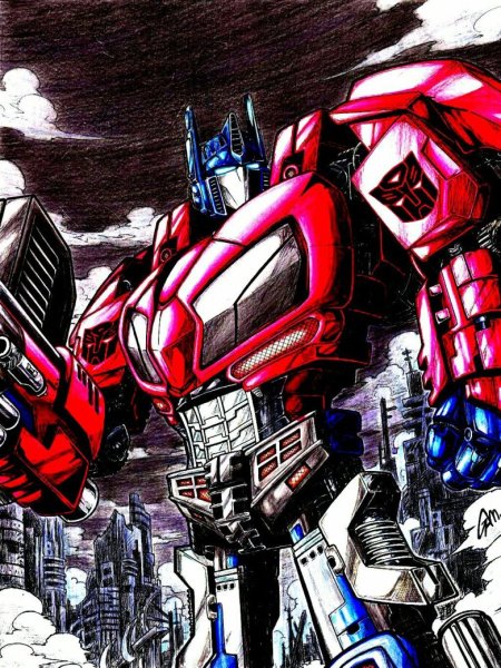 Трансформеры Кибертрон Optimus Prime