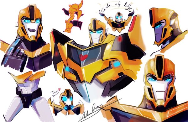 Bumblebee трансформер x Reader