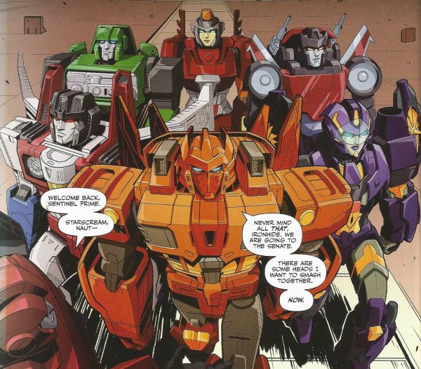 Sentinel Prime трансформер IDW
