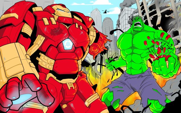 Hulkbuster vs Hulk
