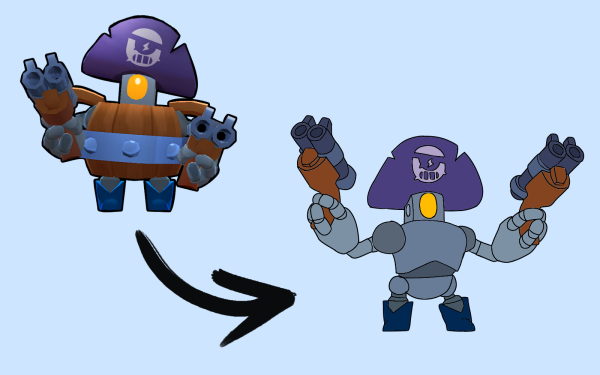 Дэррил Brawl Stars