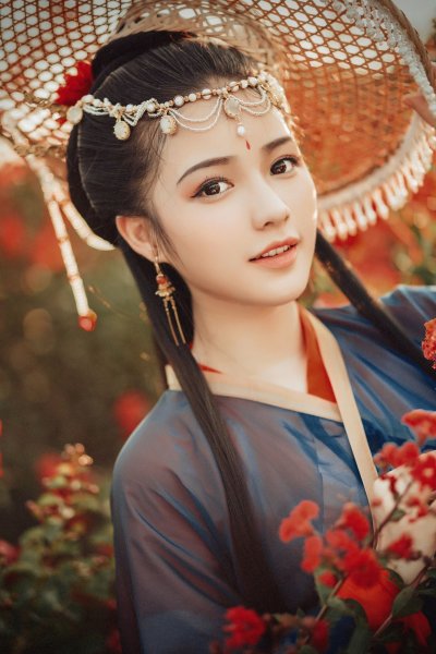 Нарисовать китаянку