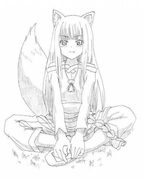Nagishiro Mito Kitsune лиса