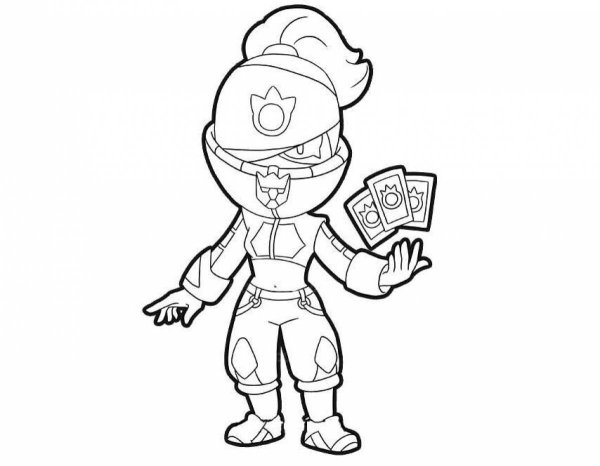 Раскраски Brawl Stars тара
