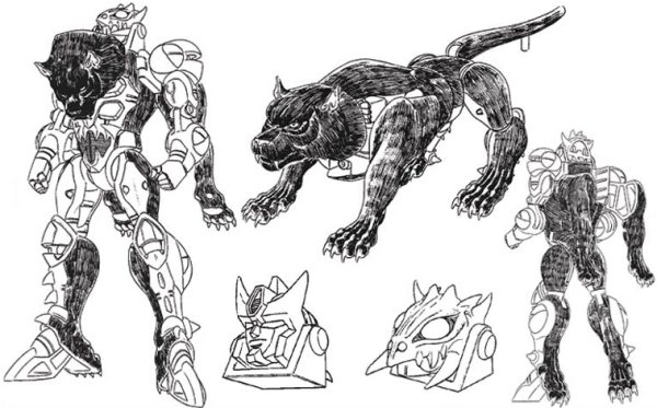 Transformers Beast Wars концепт арт