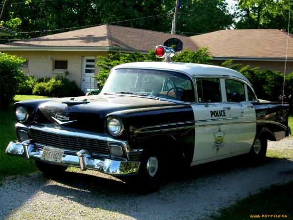 Chevrolet Bel Air Police 1956