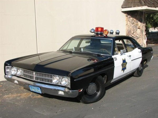 Ford Galaxie 1970 Police