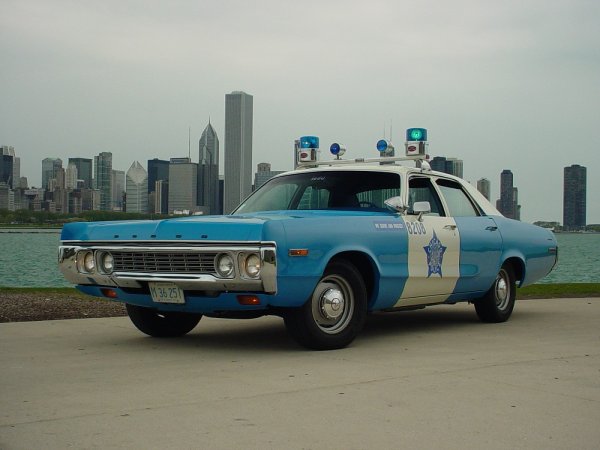 Dodge Polara 1980 полицейский