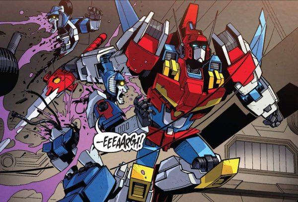 Стар Сейбер трансформер IDW