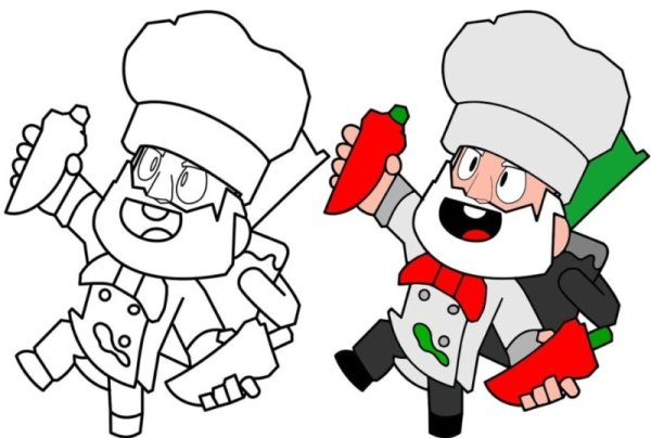Санта Майк из БРАВЛ старс
