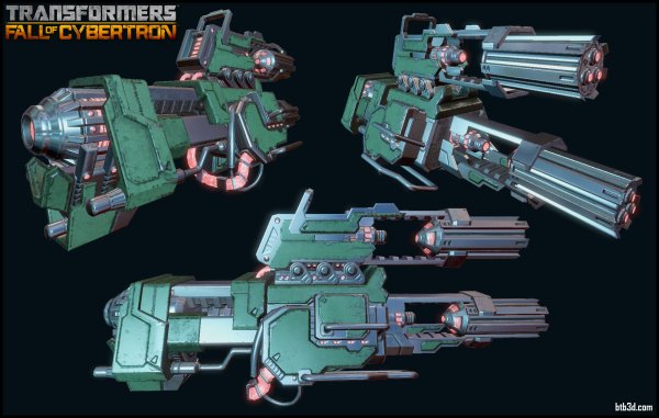 Transformers Fall of Cybertron оружие