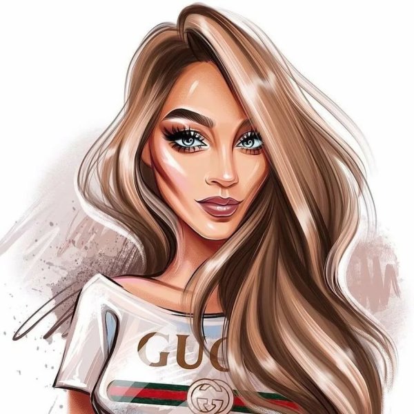 Нарисовать девушку