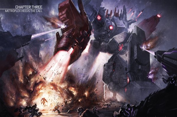 Transformers Fall of Cybertron Метроплекс
