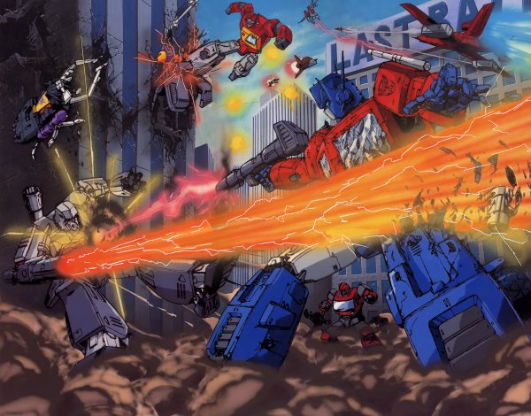 Transformers g1 Battle