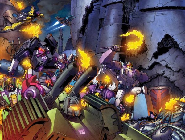 Комикс трансформеры War for Cybertron