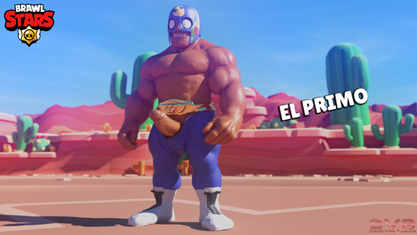 Эль Примо Brawl Stars Эдгар