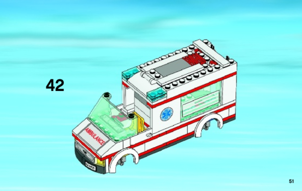LEGO City Ambulance 4431