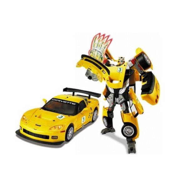 Трансформер Happy well Chevrolet Corvette c6r