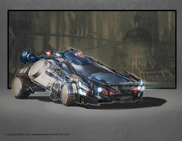 Концепт Cyberpunk car