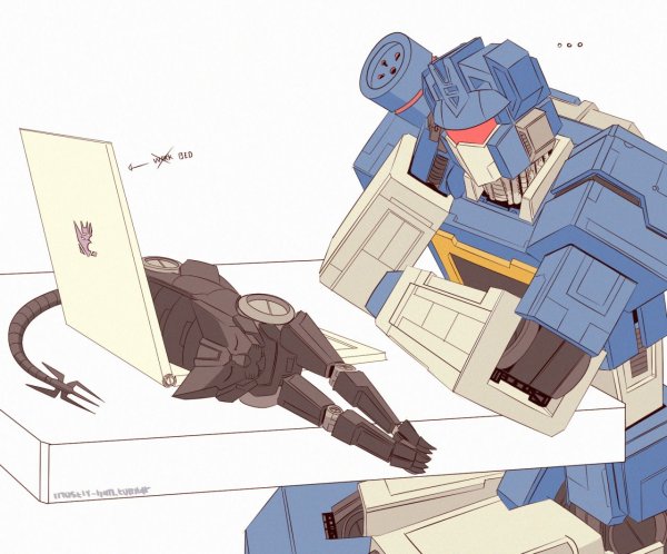 Мегатрон и Саундвейв g1