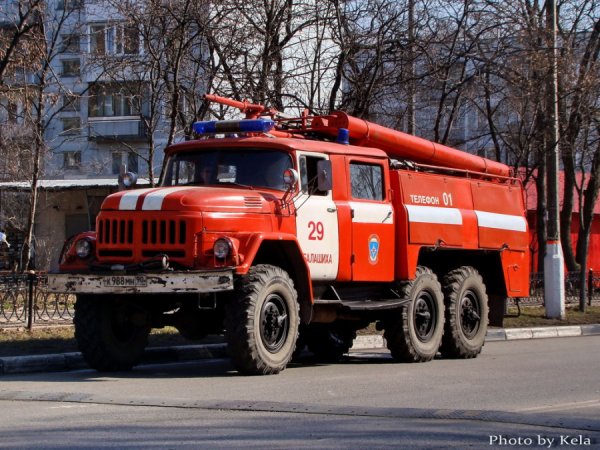 Пожарная машина Урал 131