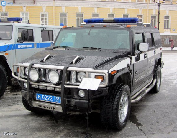 Hummer h2 Police