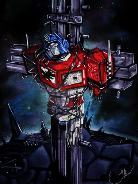 Оптимус Прайм g1 арт