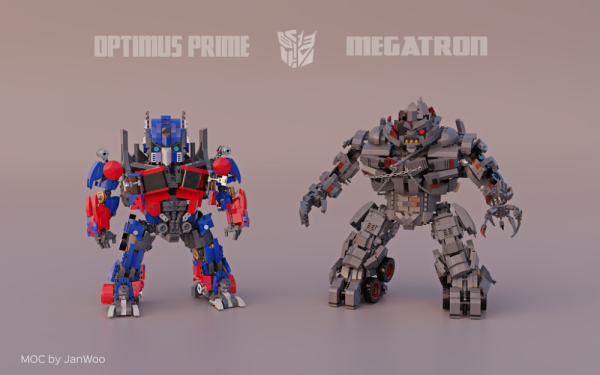 LEGO Chibi Transformers moc