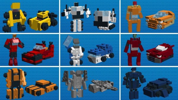 LEGO Transformers самоделки
