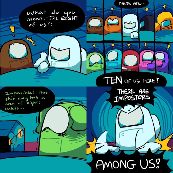 Among us комиксы