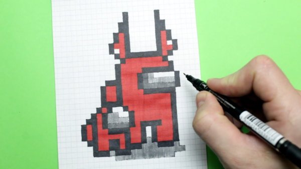 Рисунки по клеточкам