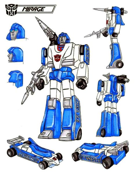 Мираж трансформеры g1
