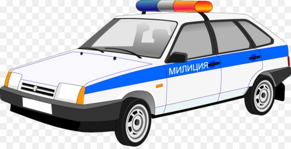 Картинки полицейская машина цветная (45 фото)