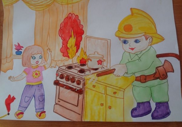 Пожарная безопасность глазами детей