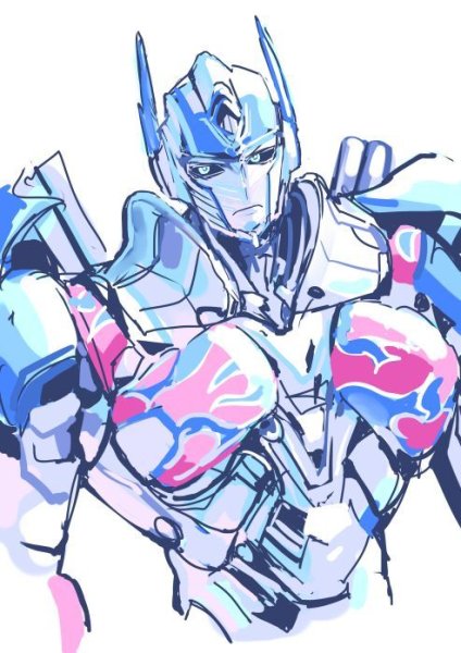 Transformers Prime Optimus Prime Art
