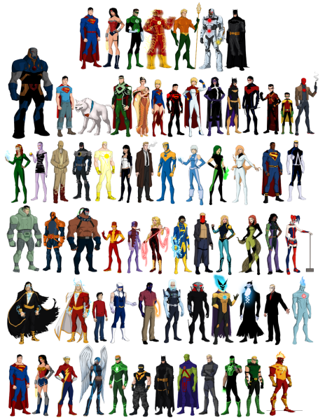 Вселенной DC Comics герои