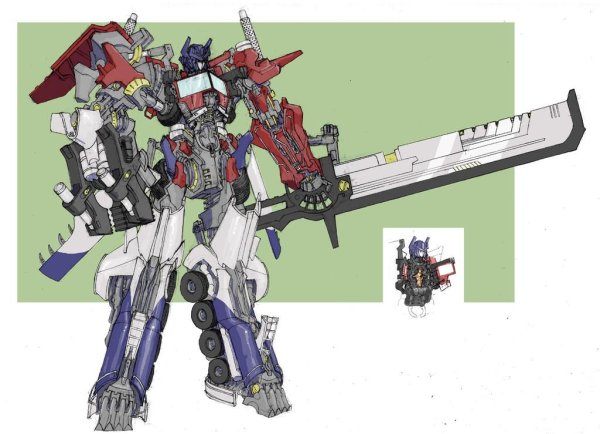 Optimus Prime Concept Art g1