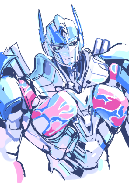 Transformers Prime Optimus Prime Art