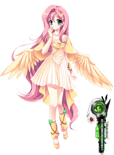 MLP аниме Флаттершай