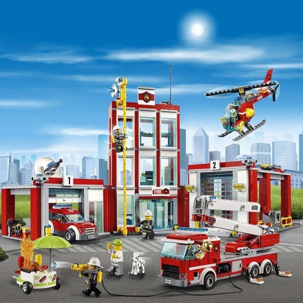 LEGO пожарная станция 60110